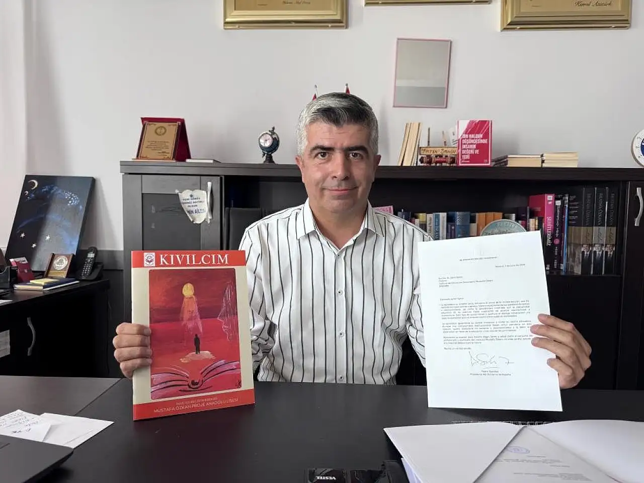 İspanya Başbakanı'ndan Kayseri'deki okula sürpriz mektup