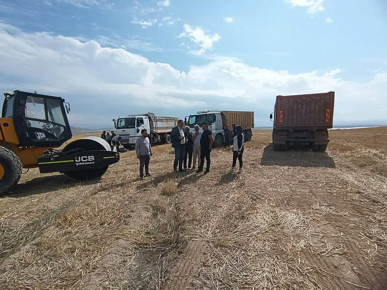 Sarıoğlan'da yeni yol yapılıyor