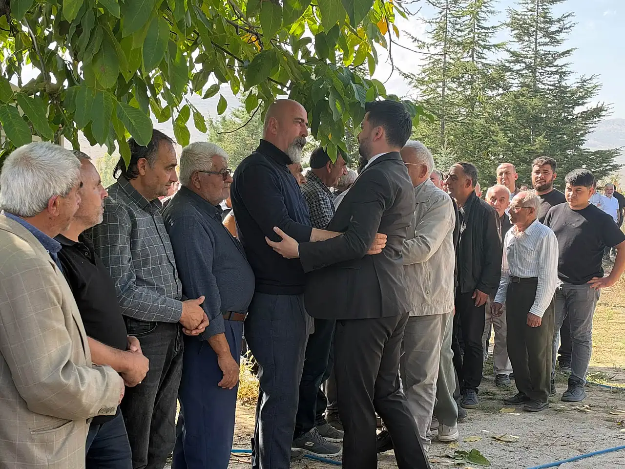 Kayseri'de eski başkanın kuzeni son yolculuğuna uğurlandı