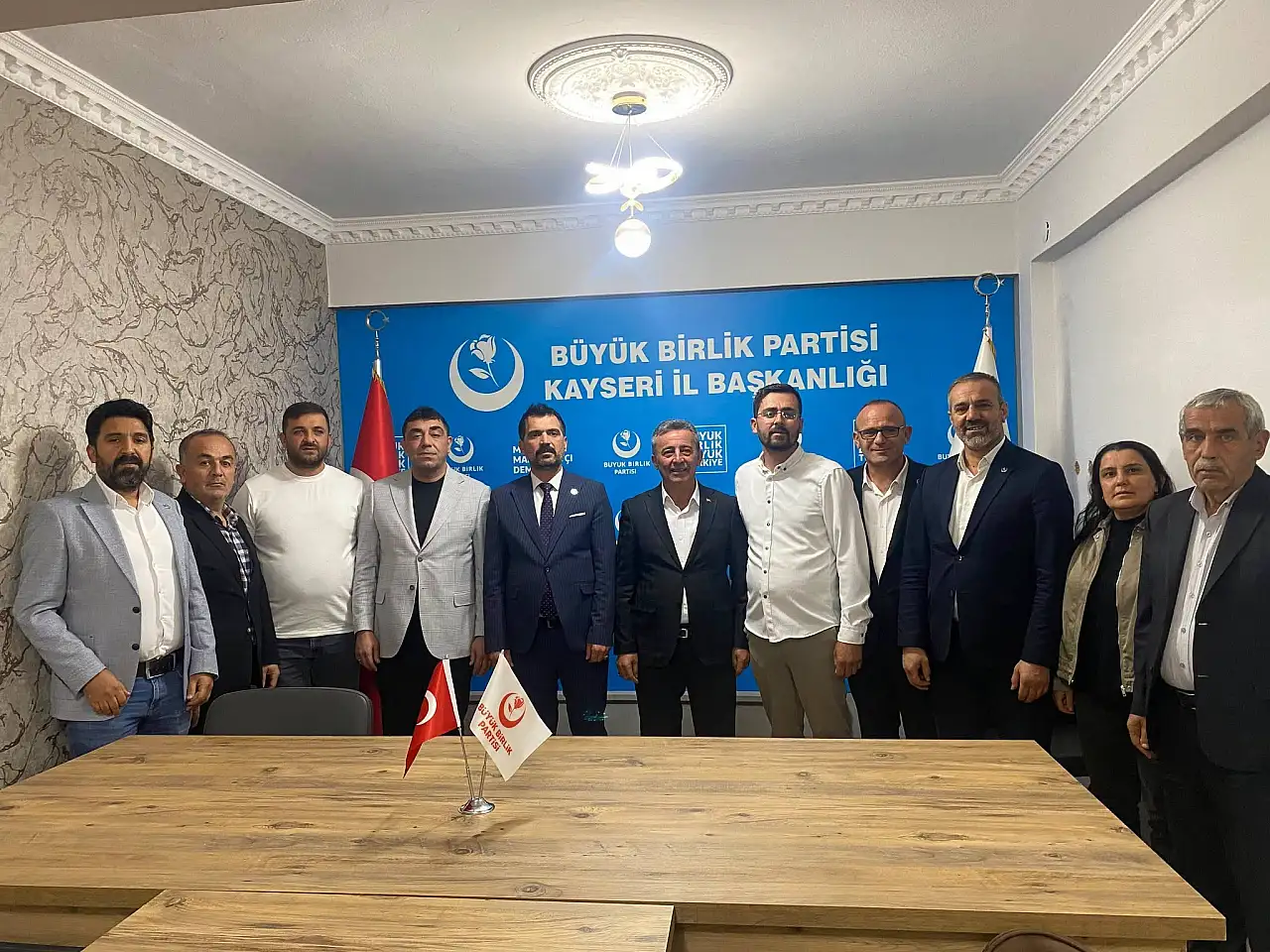 BBP Kayseri'de 16 ilçe için düğmeye bastı! İlk durak Develi
