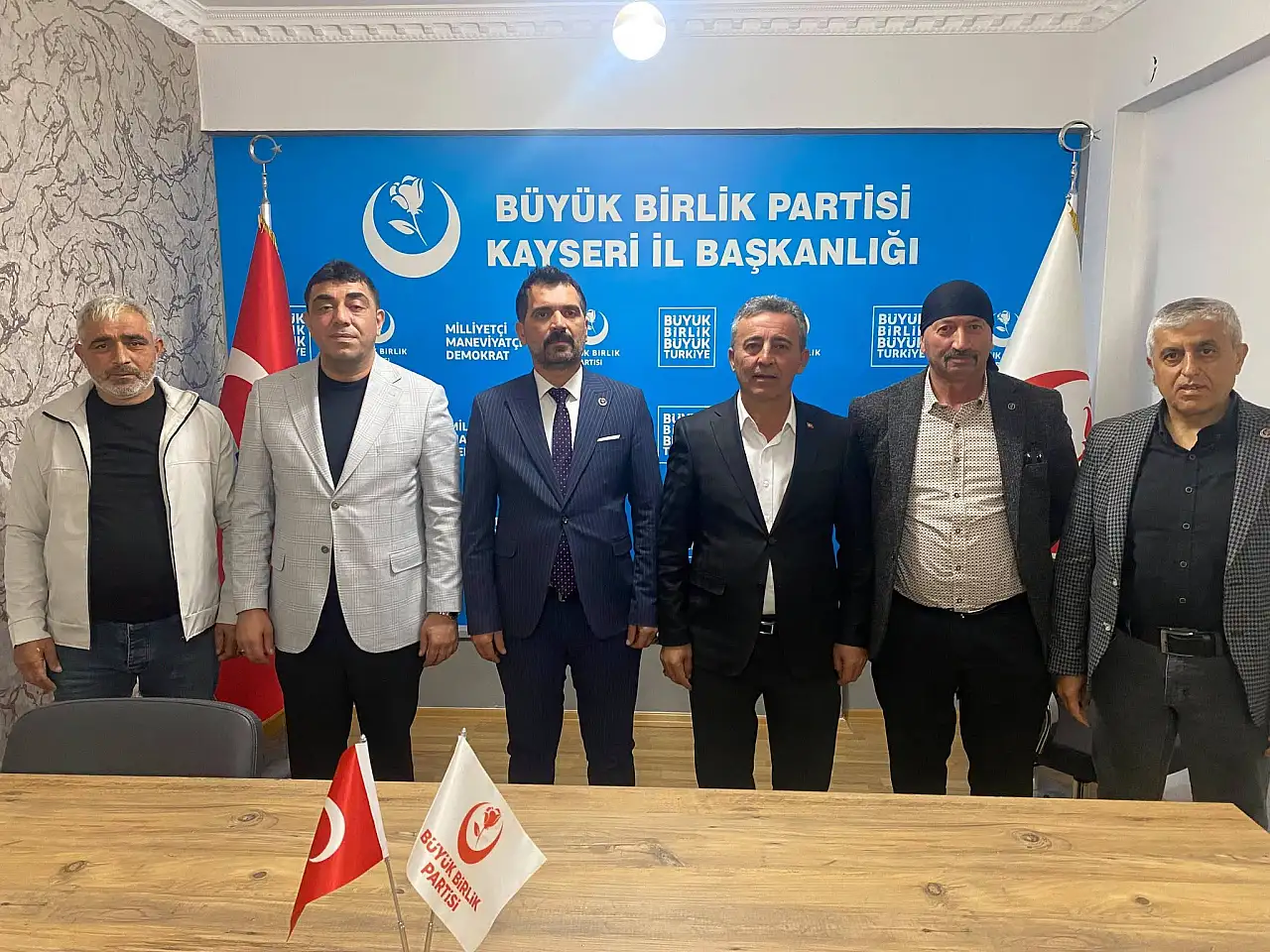 BBP Kayseri'de 16 ilçe için düğmeye bastı! İlk durak Develi