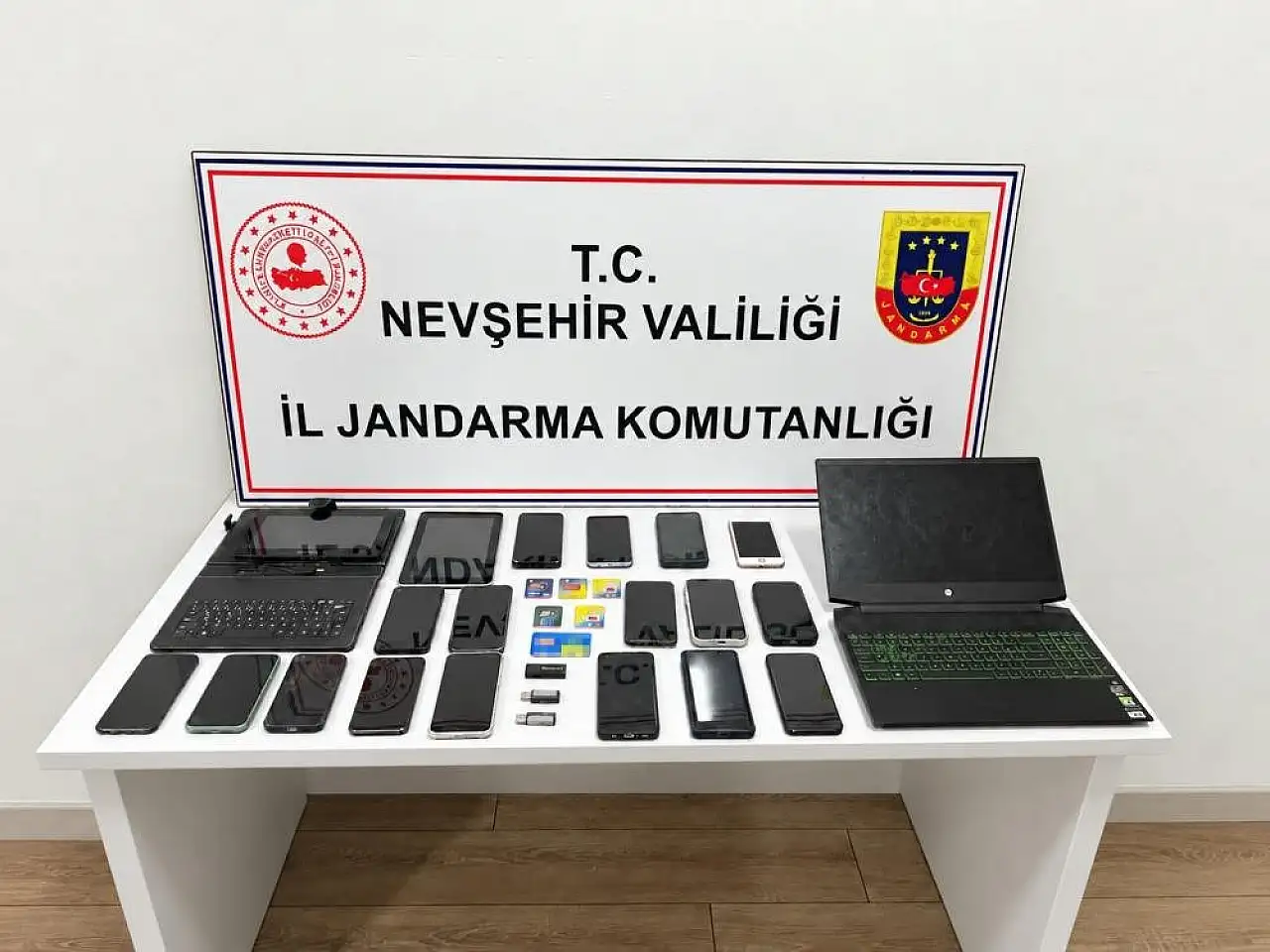 Nevşehir merkezli 10 ilde operasyon! 85 milyon TL'lik işlem ortaya çıktı
