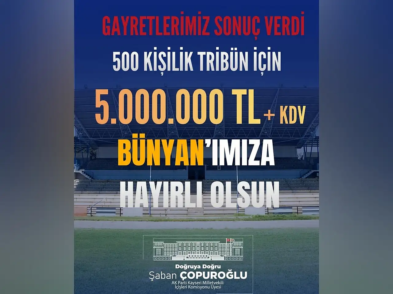Geri sayım başladı! Milyonluk destek açıklaması yapan AK Partili vekil o paylaşıma yanıt verdi