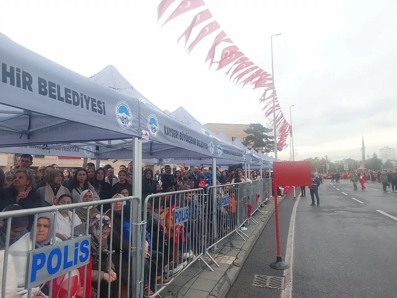 Kayseri'de Cumhuriyet kutlamaları başladı!