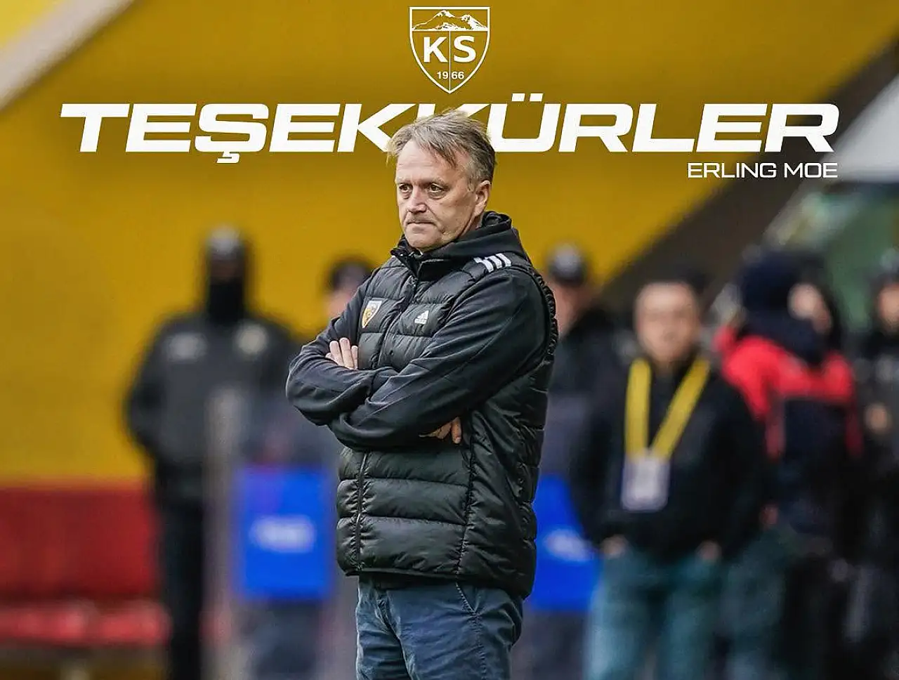 Kayserispor'dan Hocaya veda açıklaması