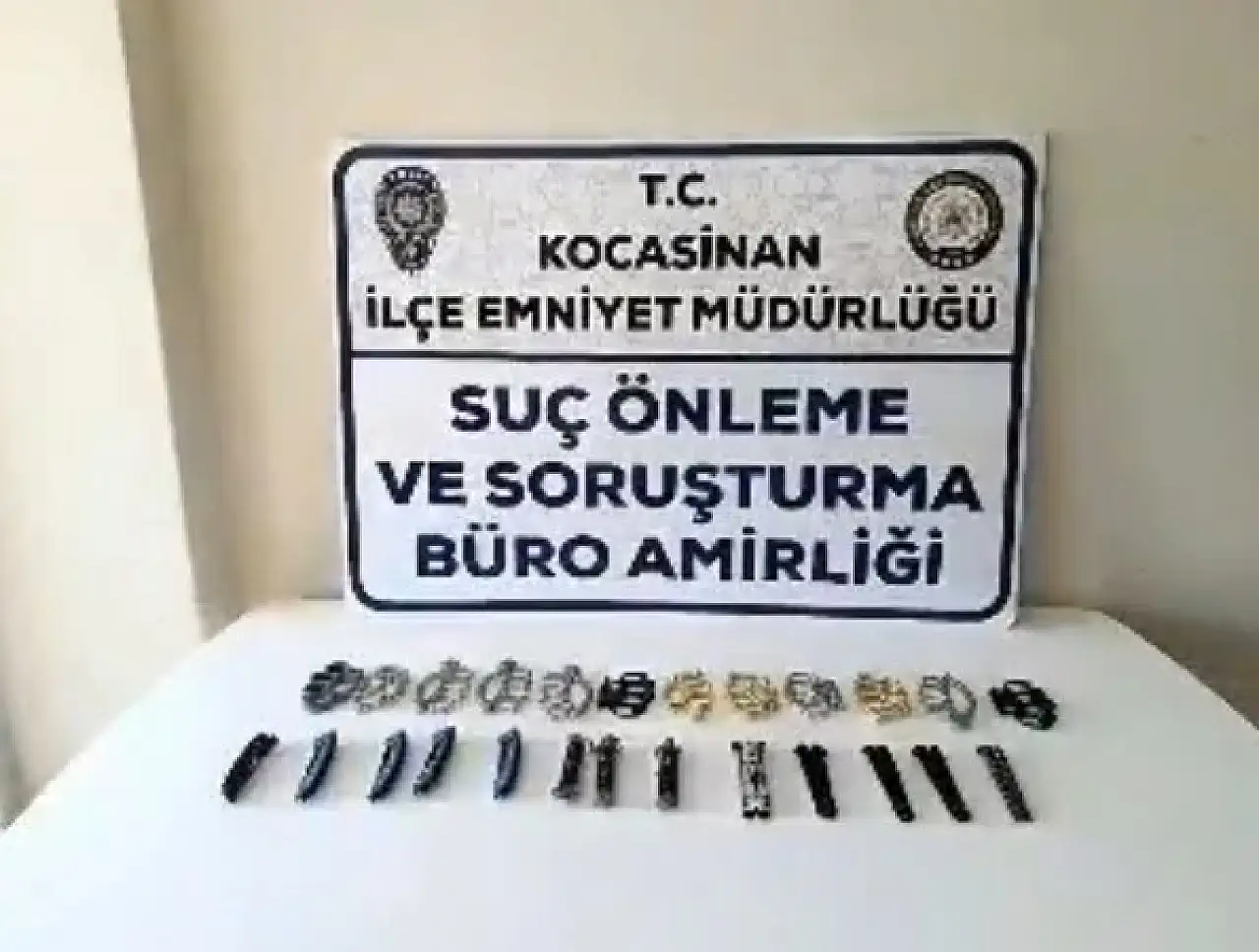 Kayseri'de satışı yasak 106 malzeme ele geçirildi