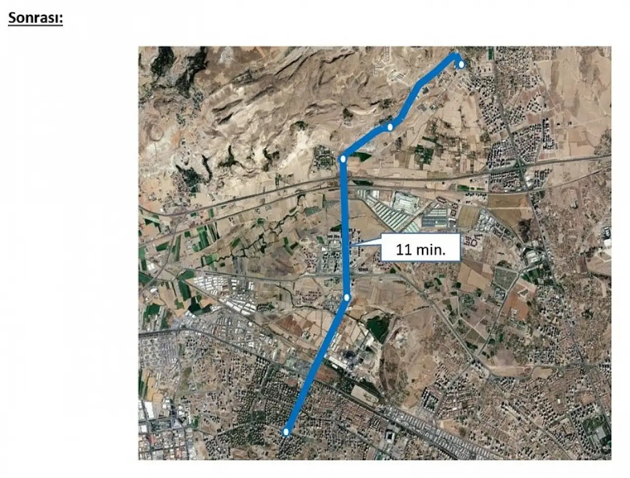 Kayserililer artık otogara, hastaneye bu yolla daha kolay ulaşacak!