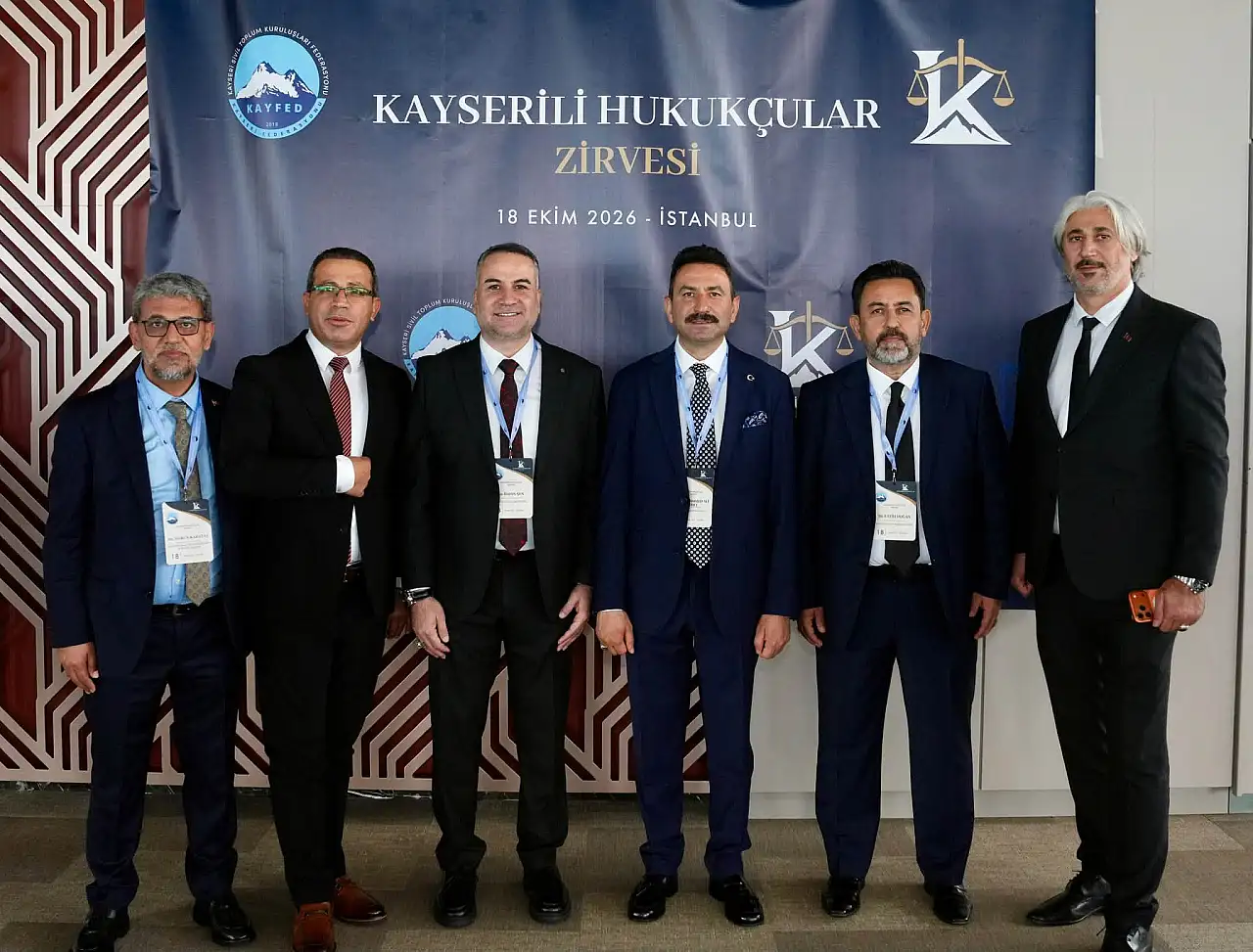 Yargıda önemli görevler yapan Kayserili Hukukçular İstanbul'da toplantı yaptı! Kimler katıldı?