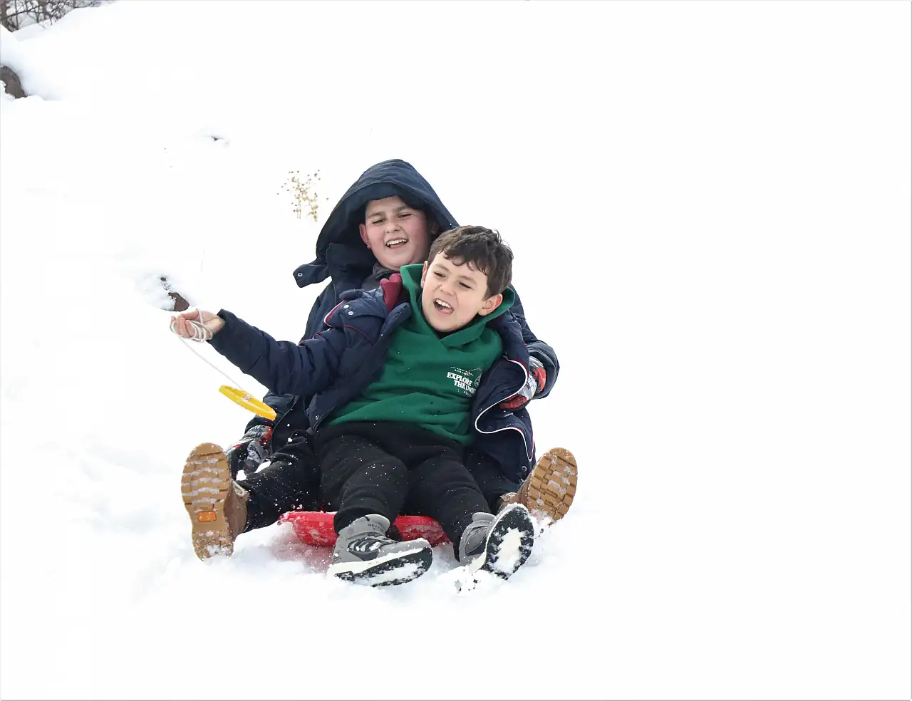 Beyaz örtü Kayseri'yi masala dönüştürdü