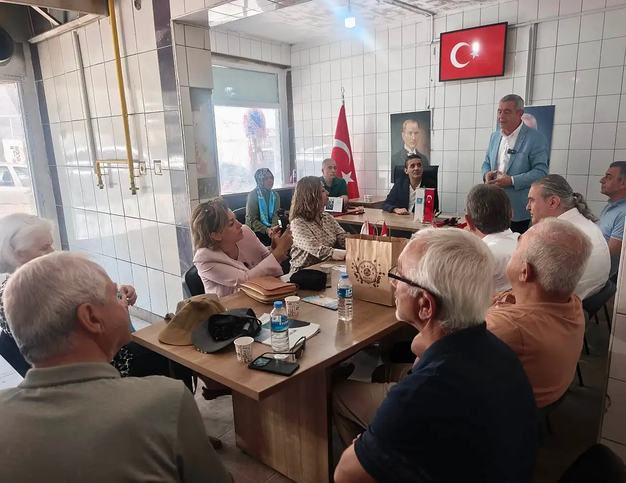 İYİ Parti Bünyan'da nabız yokladı