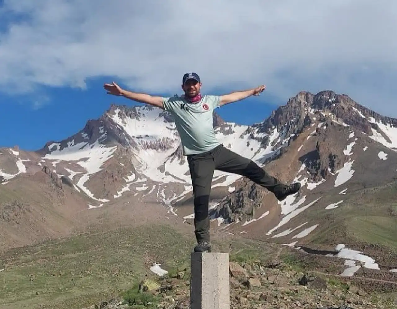 Erciyes'te hayatını kaybetmişti! Dağcı dostlarından yürek burkan veda