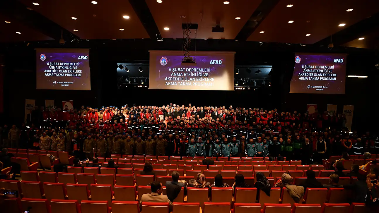 6 Şubat depremleri için Kayseri'de anlamlı program!