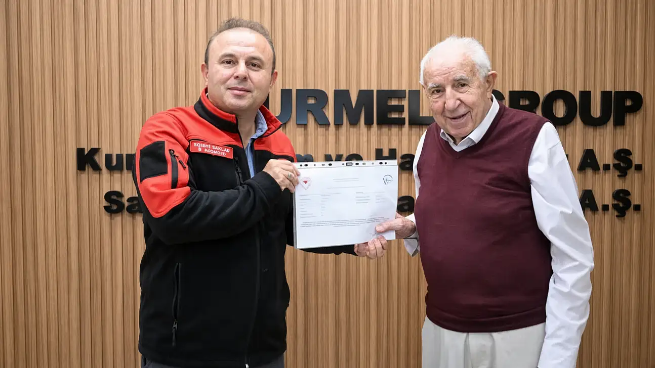 93 yaşında tesislerden elini çekmedi! Başarısı belgeyle taçlandı