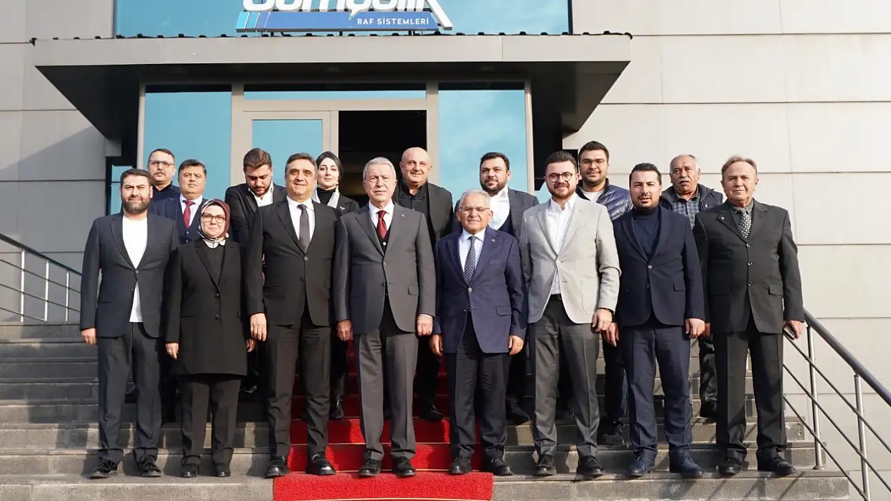 AK Parti heyetinden Kayseri'nin iki önemli sanayi şirketine ziyaret!