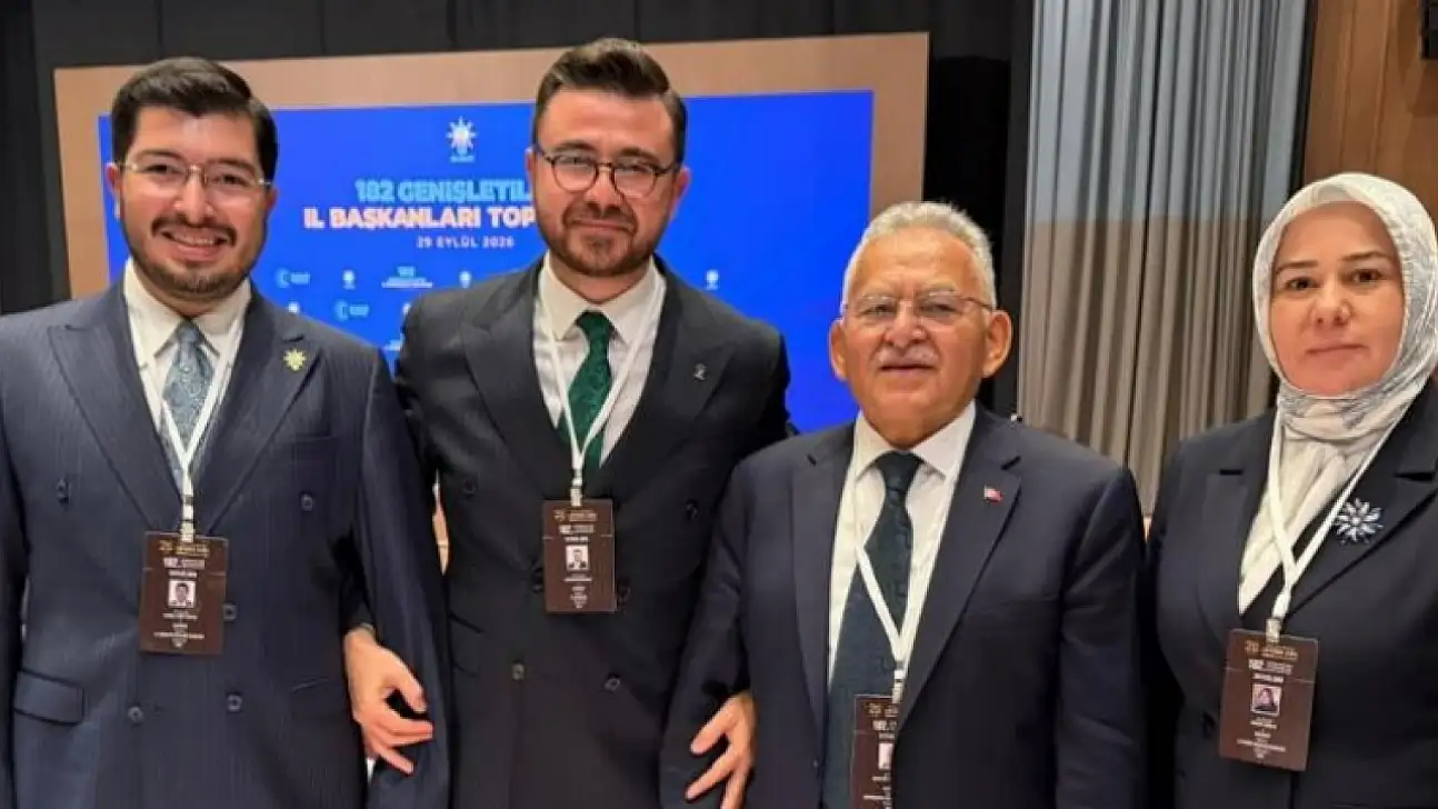 AK Parti Kayseri teşkilatı Ankara'da!
