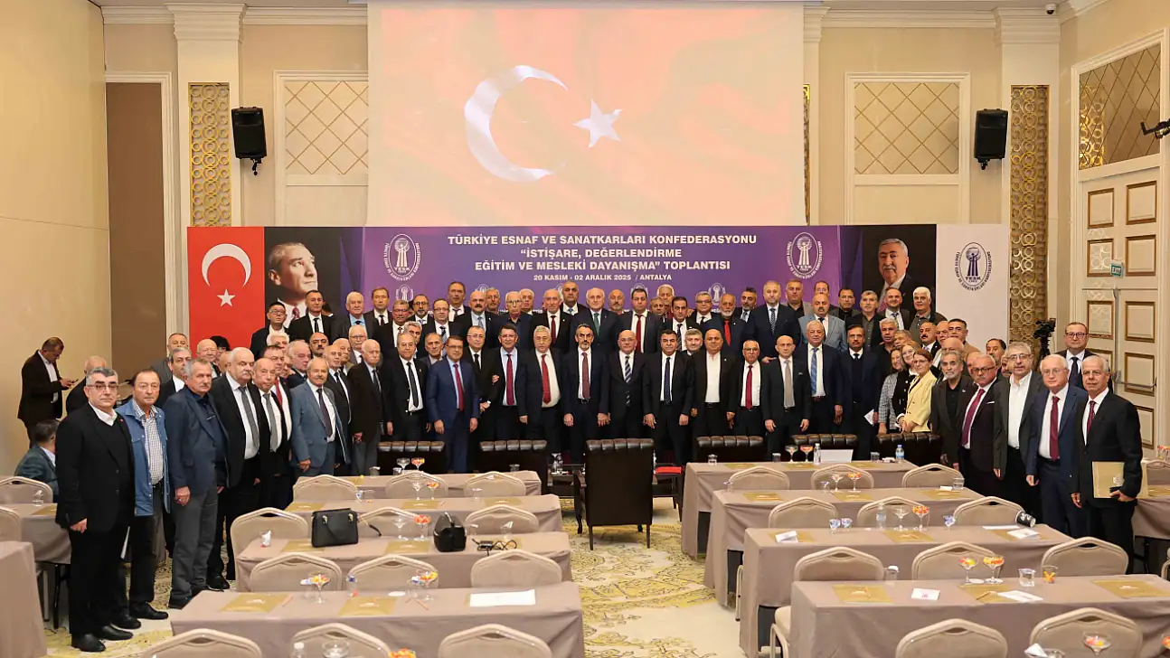 Antalya'da toplandılar! Kayseri'den bakın kimler gitti?