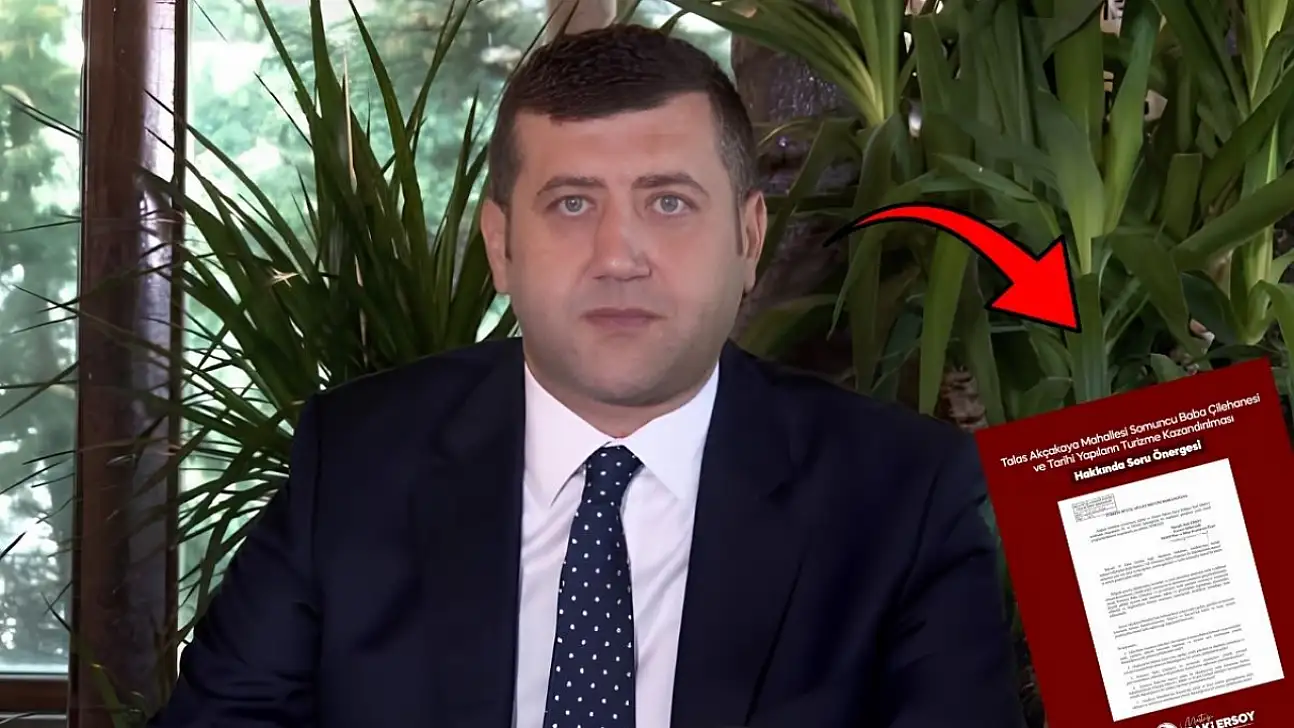 Baki Ersoy Talas'taki tarihi miras için Meclis'e taşıdı