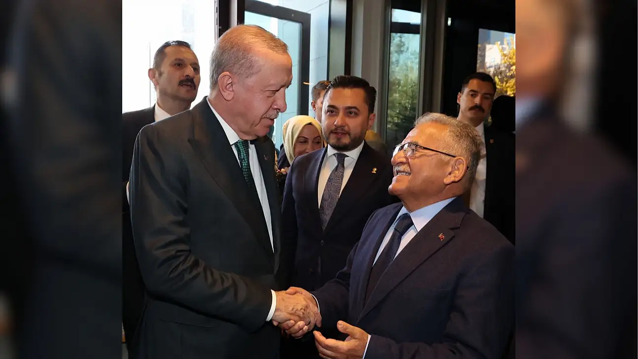 Başkan Büyükkılıç, Ankara'da Cumhurbaşkanı ile görüştü!