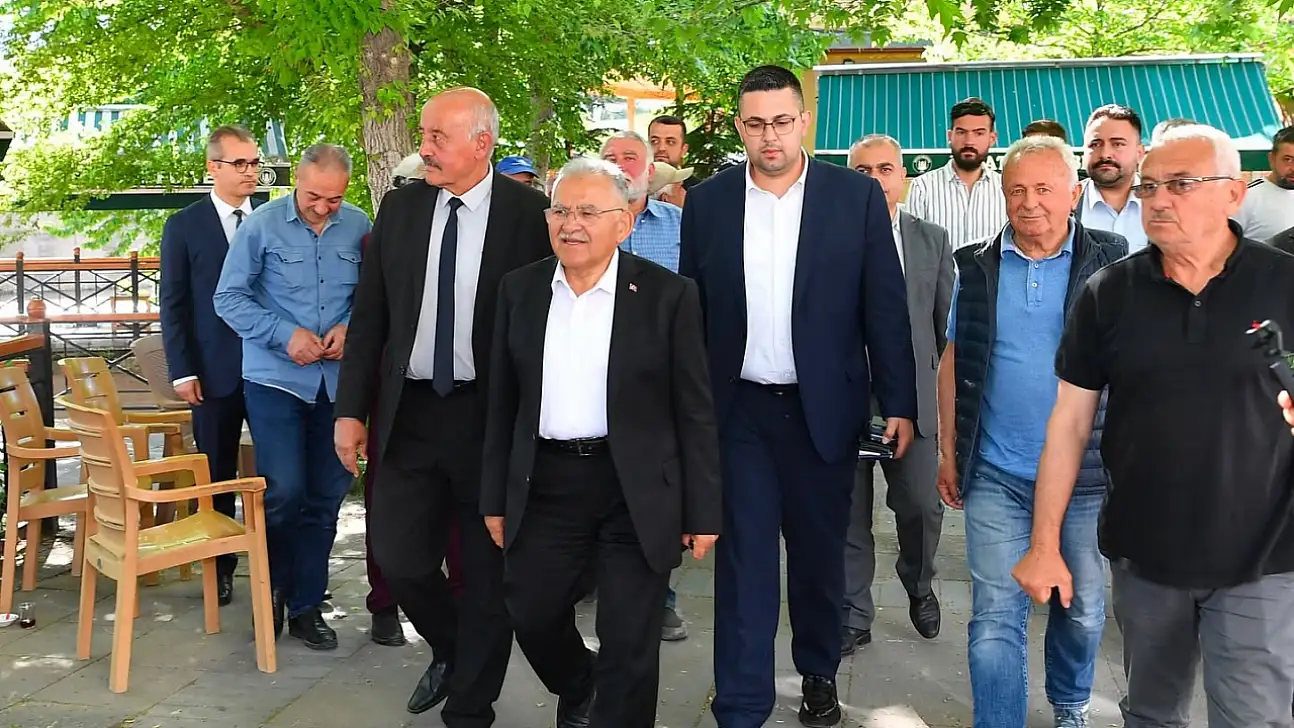 Başkan Büyükkılıç ilçe ziyaretlerine devam ediyor: Sarıoğlan ve Özvatan'da