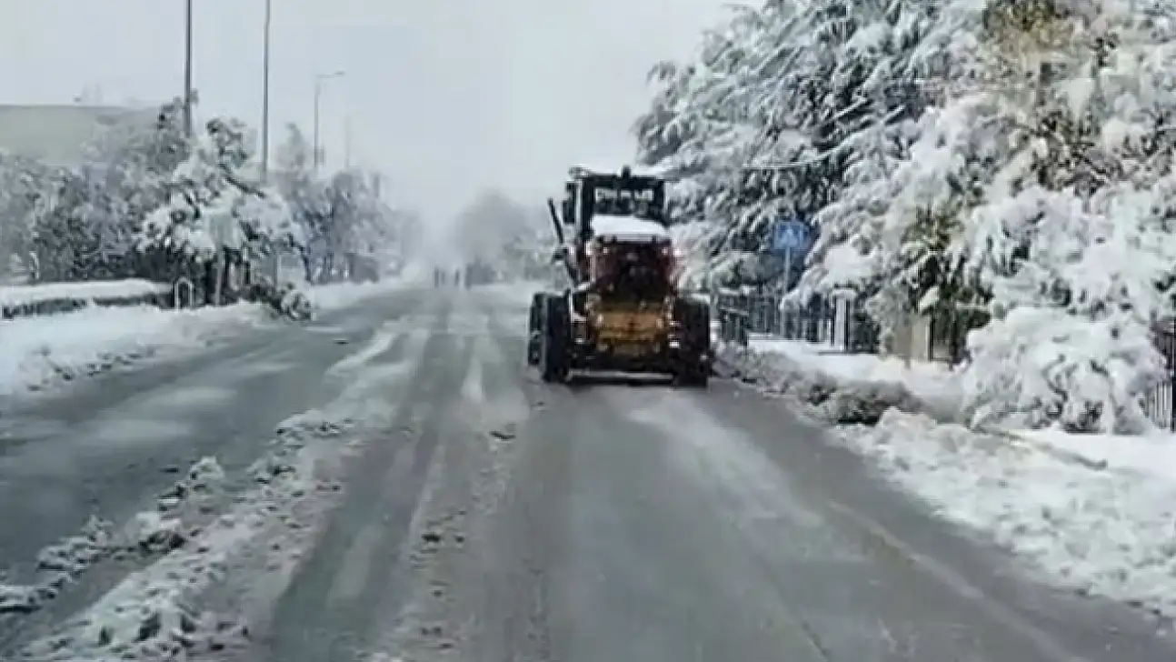 Başkan'dan karla mücadele açıklaması!