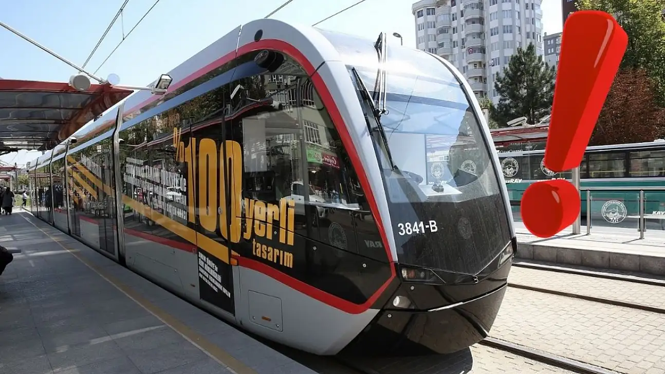 Başkan geleneği bozmadı! Kayseri'de tramvaylar yine ücretsiz oldu