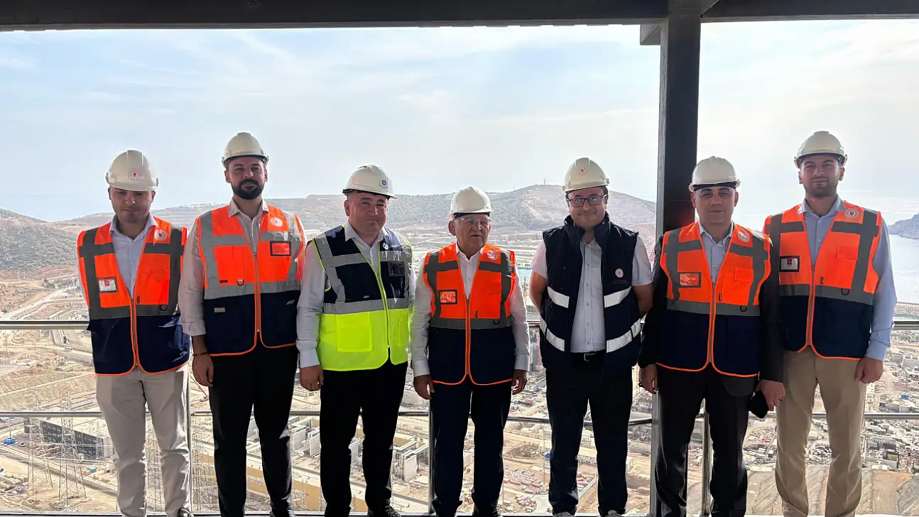 Başkan, Türkiye'de ilk olan 20 milyar dolarlık tesisi gezdi!