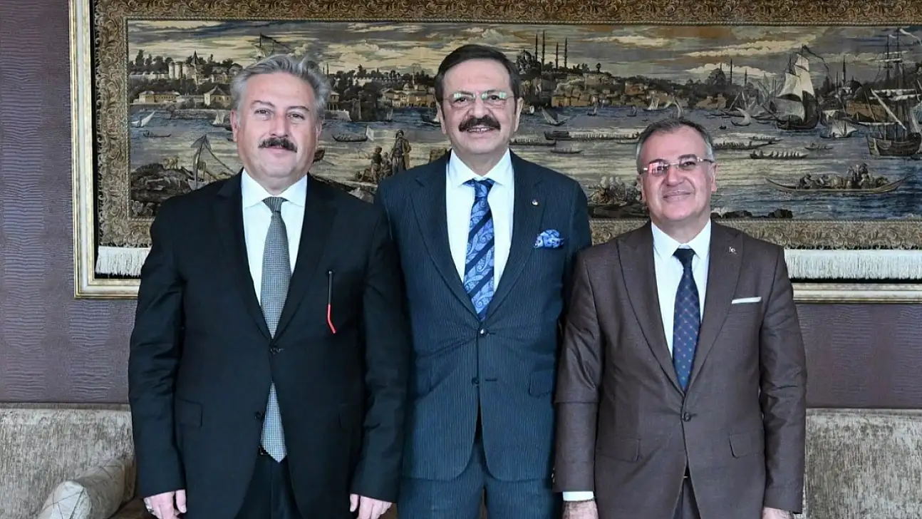 Başkanlardan Kayserili Başkan'a ziyaret