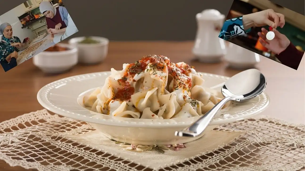 Bir kaşığa 40 mantı sığdırana altın verildi