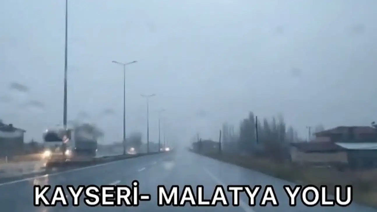 Bölge trafik ekiplerinden uyarı: Islak zemin ve yağış var