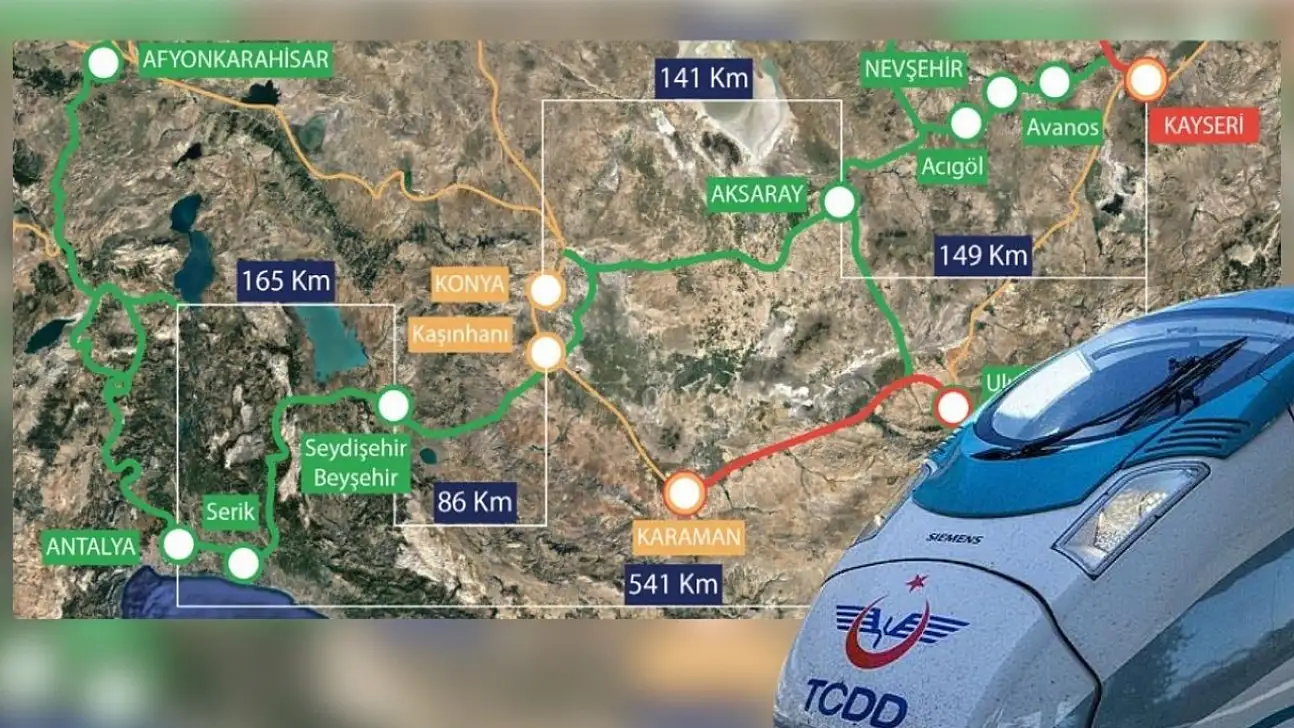 Bu hat Kayseri'nin kaderini değiştirecek! Akdeniz'e bağlanacak