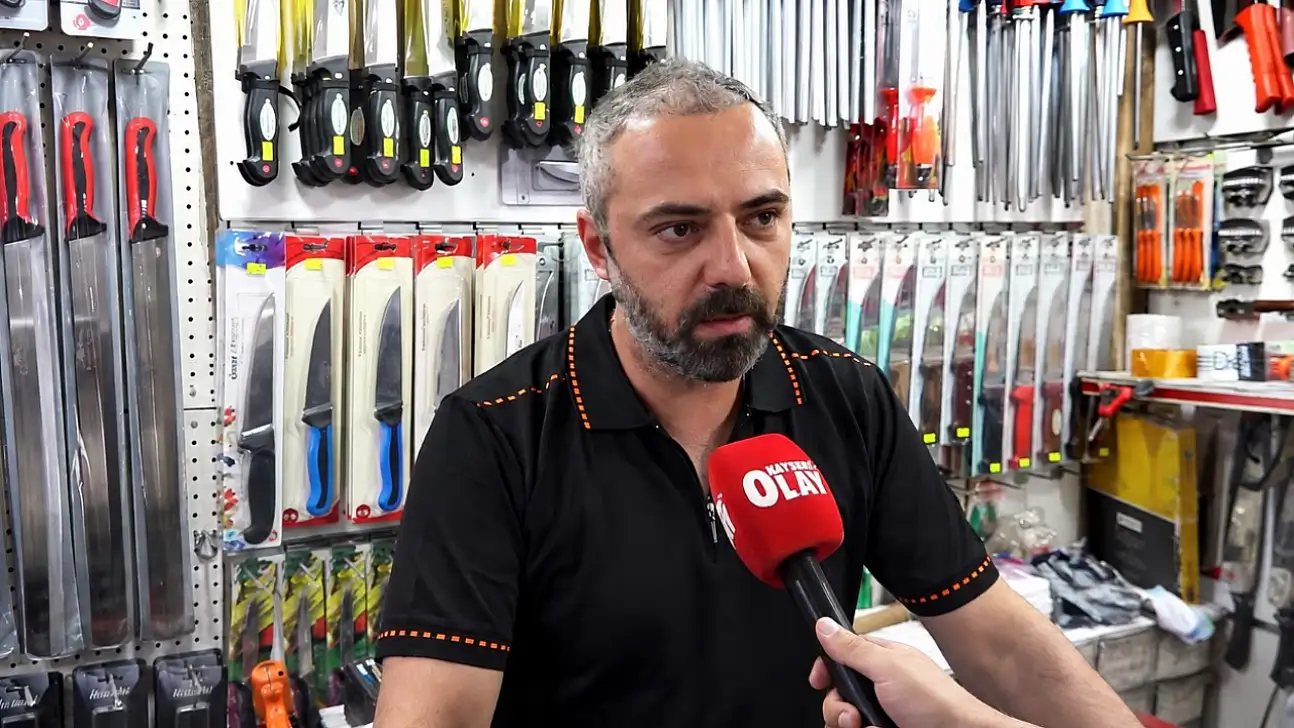 Bulaşık makinesine atanlar dikkat! Kayseri'de bıçak ustasından önemli uyarı