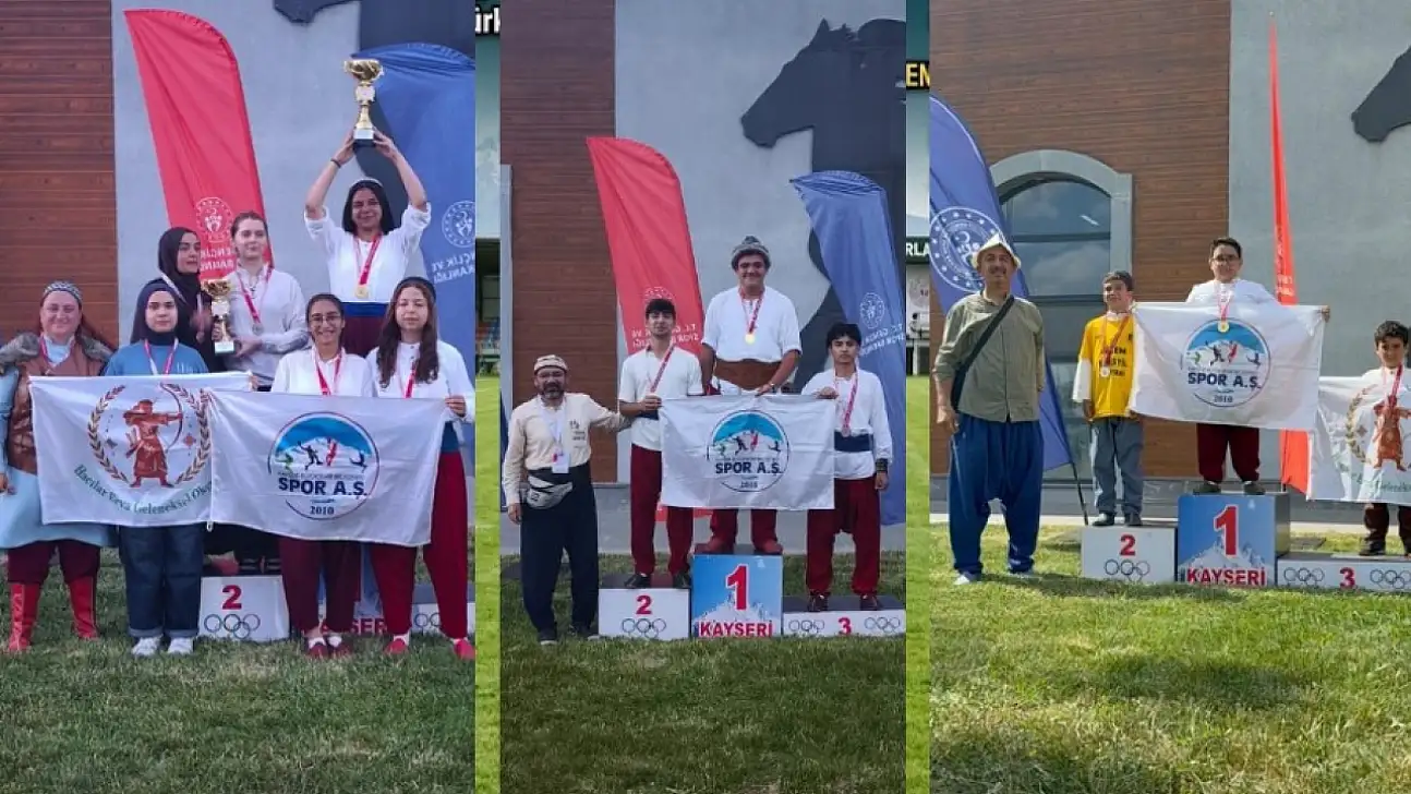 Büyükşehir'in okçuları hedefi tam on ikiden vurdu