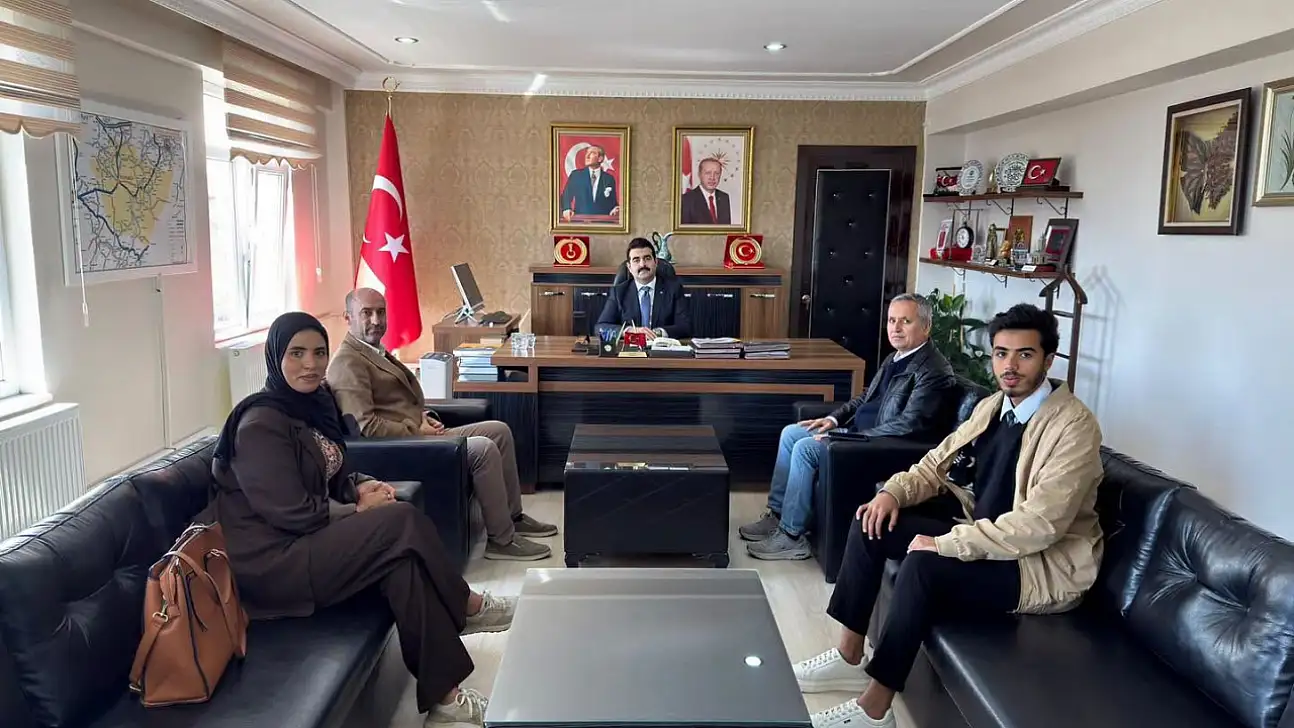 Cezayirli öğrencilerden Tomarza'ya akademik ziyaret