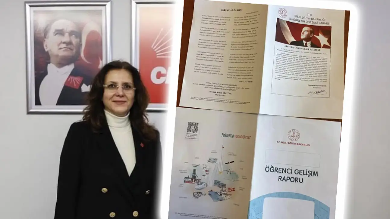 CHP Kayseri İl Başkanı Özer'den 'Atatürksüz karne' tepkisi: Gaflet ve dalâlet içinde bulunmayın!