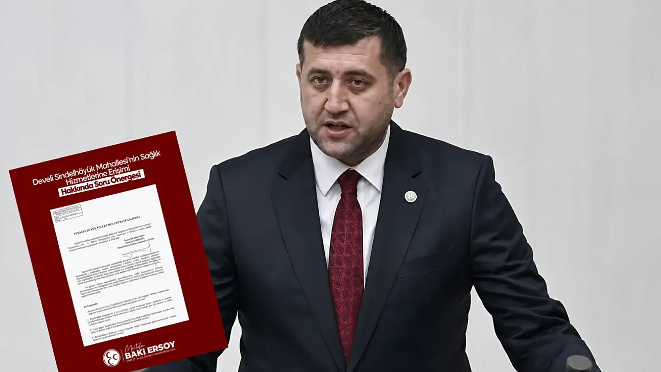 Develi'nin sağlık talebini TBMM'ye taşıdı