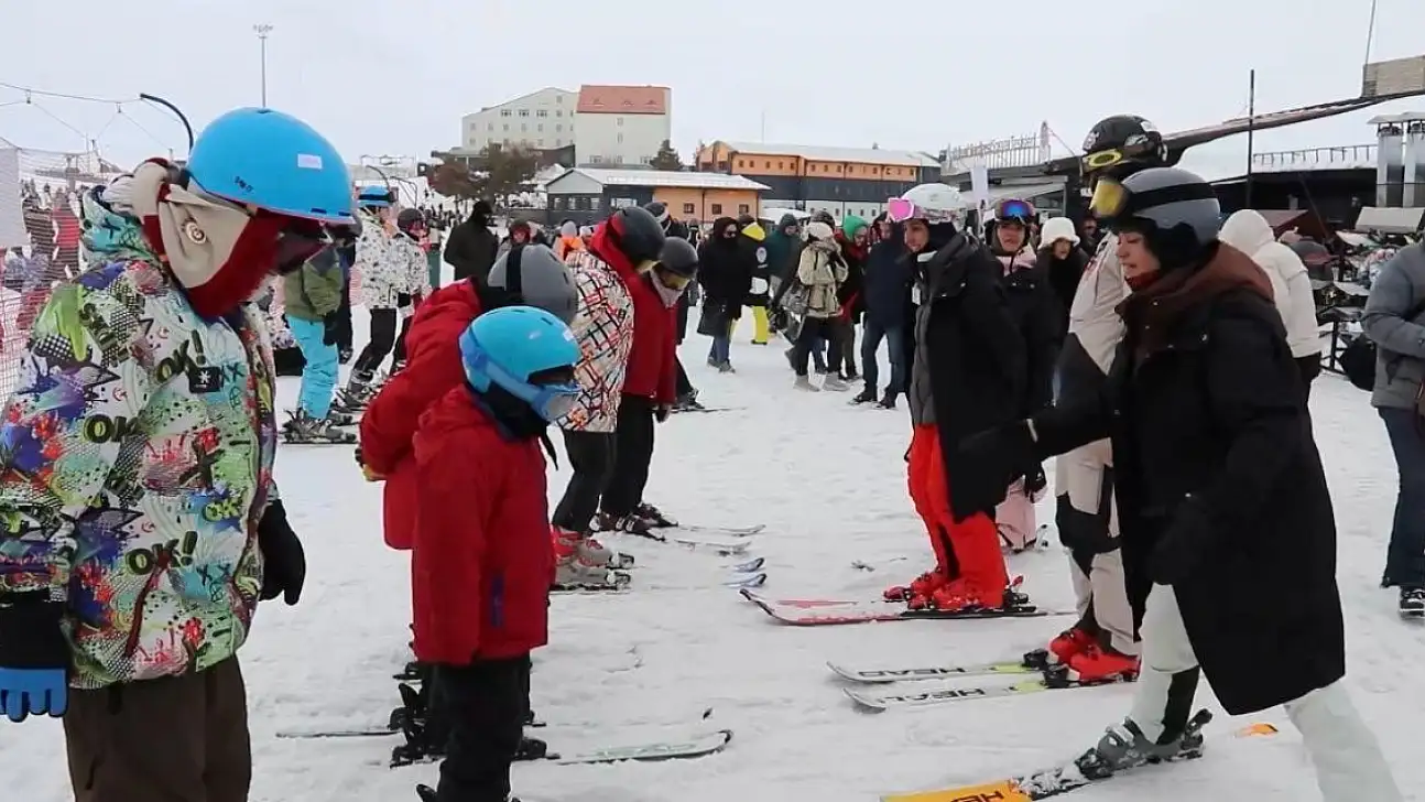 Erciyes'in misafirleri bu kez şehit çocukları oldu