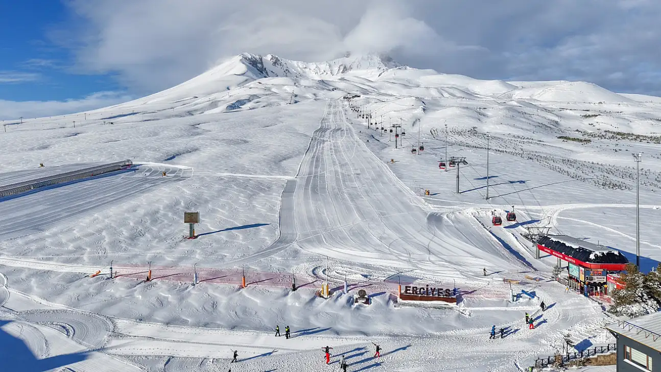 Erciyes'te düşüş başladı! Rakiplerinin gerisinde kaldı