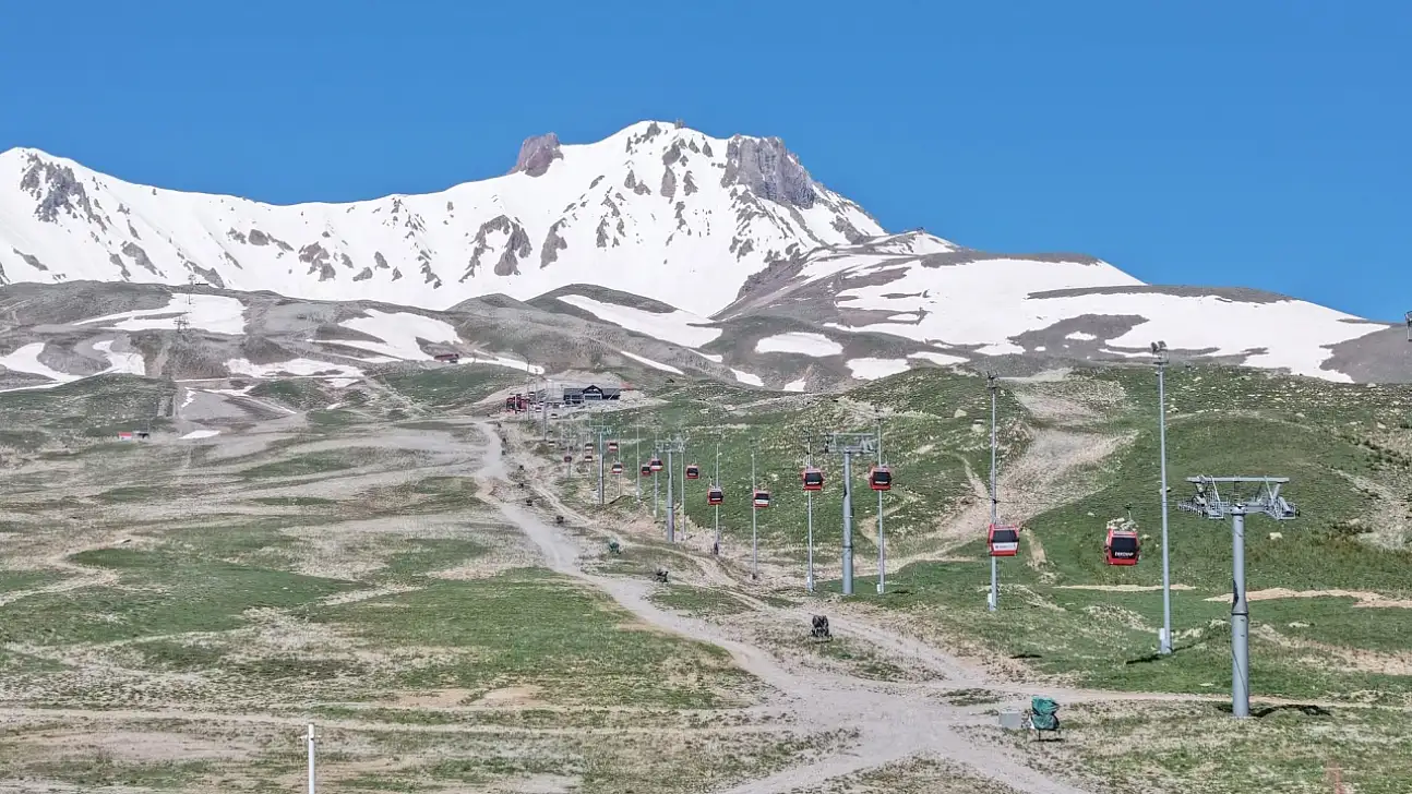 Erciyes'te gondol saatleri belli oldu!