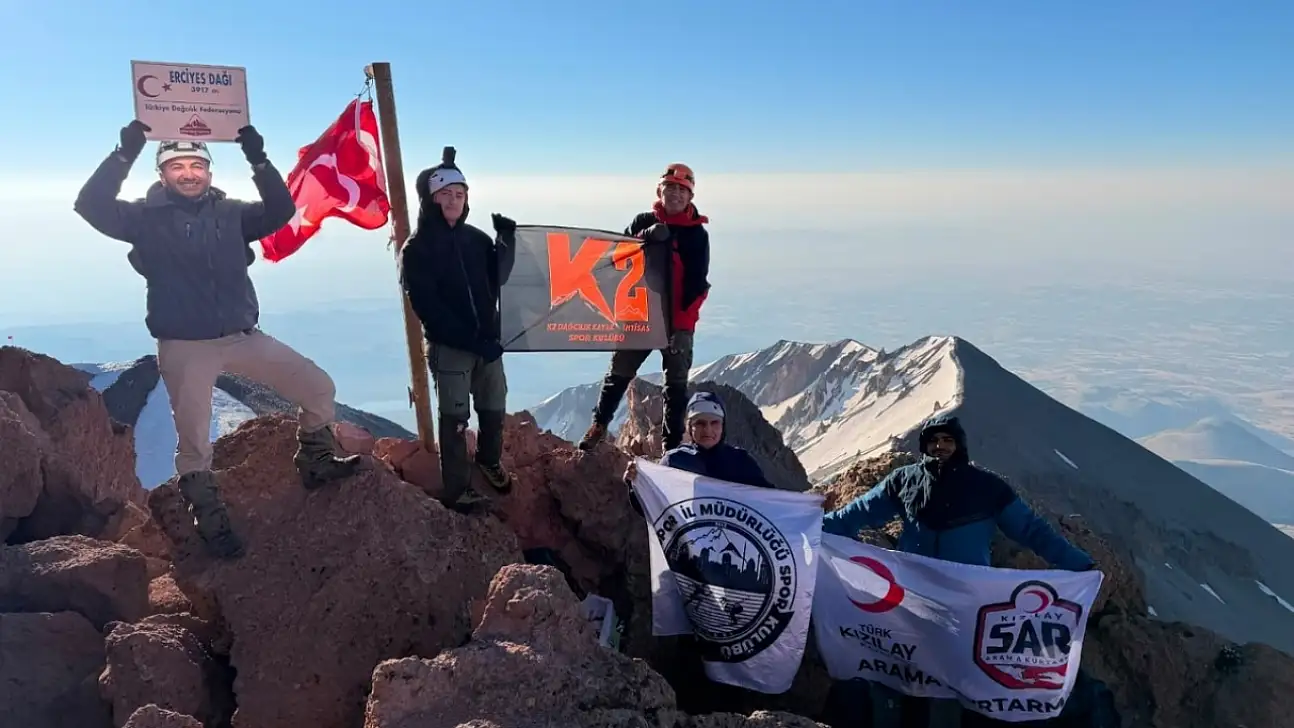 Erciyes'te iki günlük zorlu mücadele sona erdi!