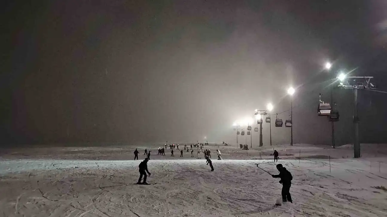 Erciyes ışıl ışıl oldu!
