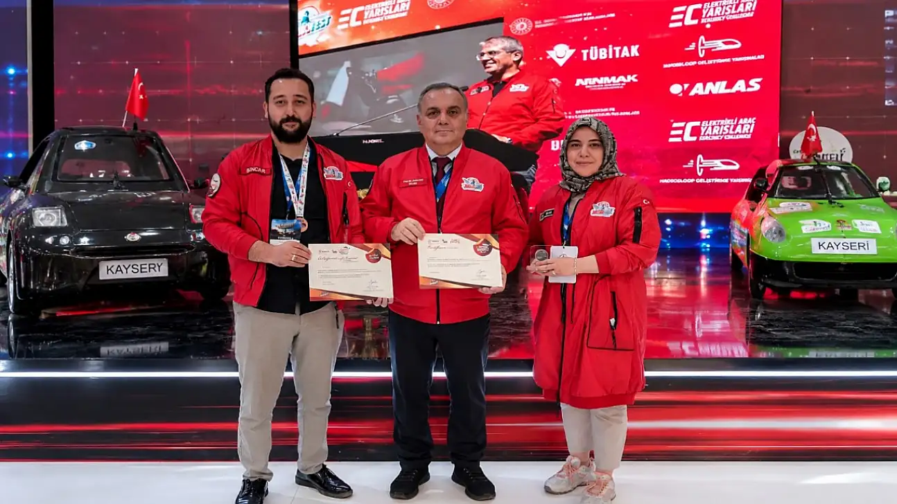 Erciyes Üniversitesi ekibinin buluşu ödülle döndü!