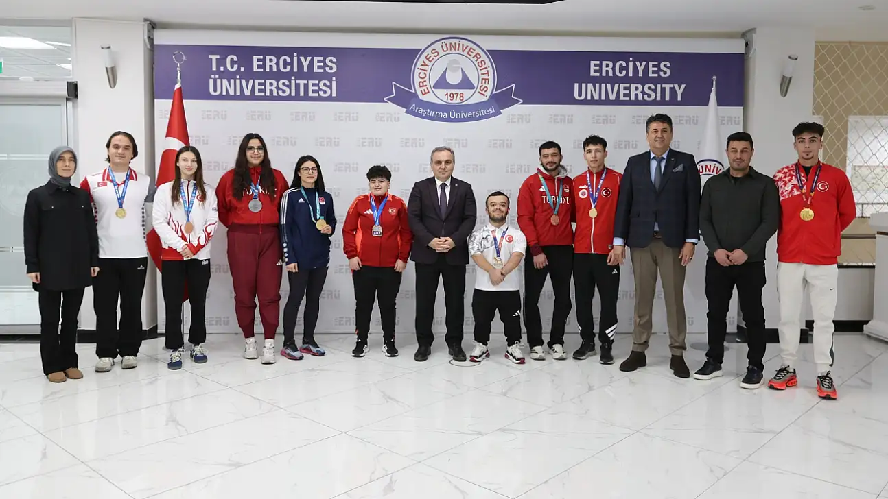 Erciyes Üniversitesi zirvede