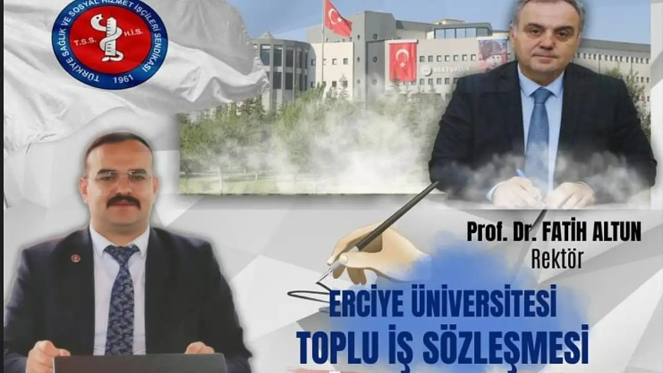 ERÜ'de yüzleri güldüren sözleşme