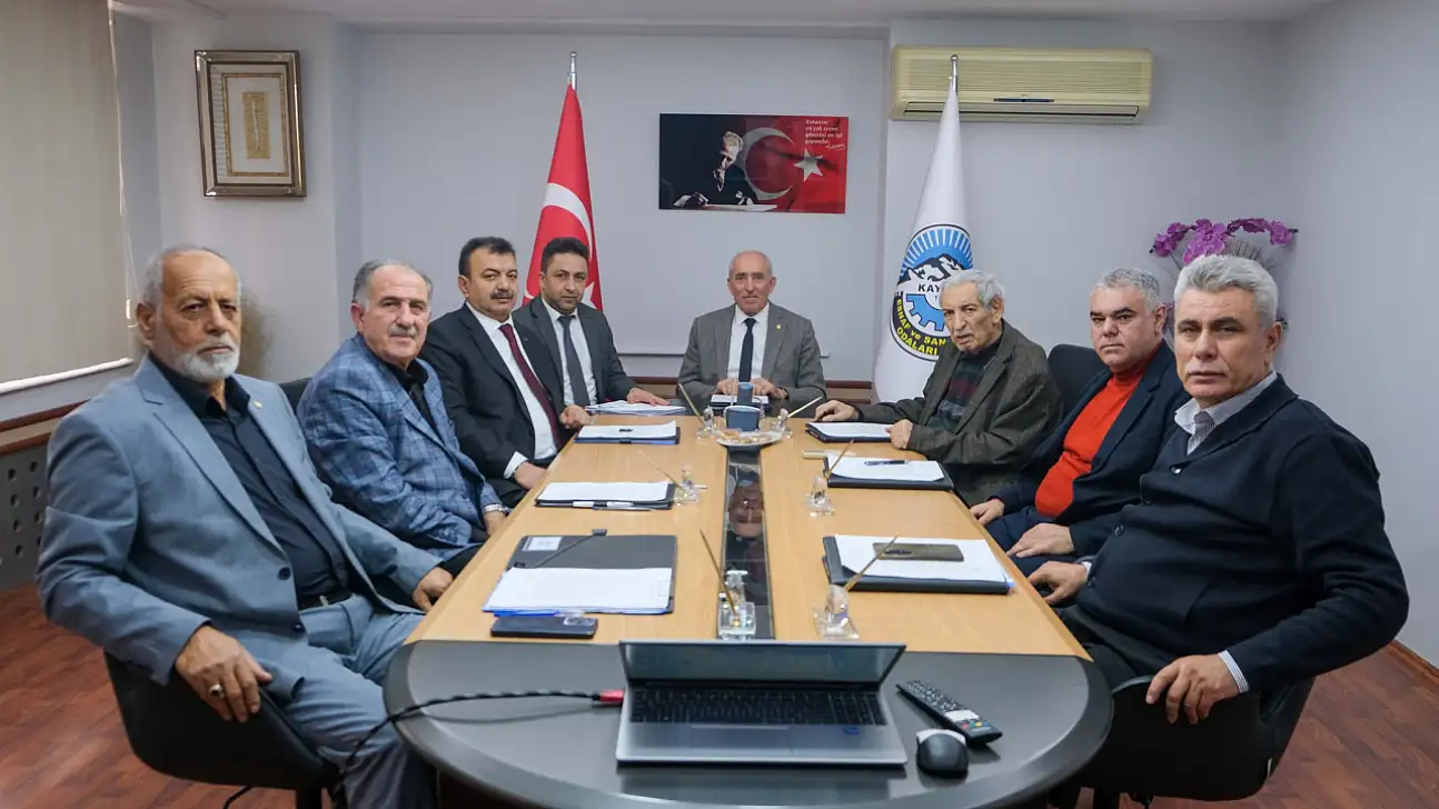 Esnaflar için son toplantıyı yaptılar