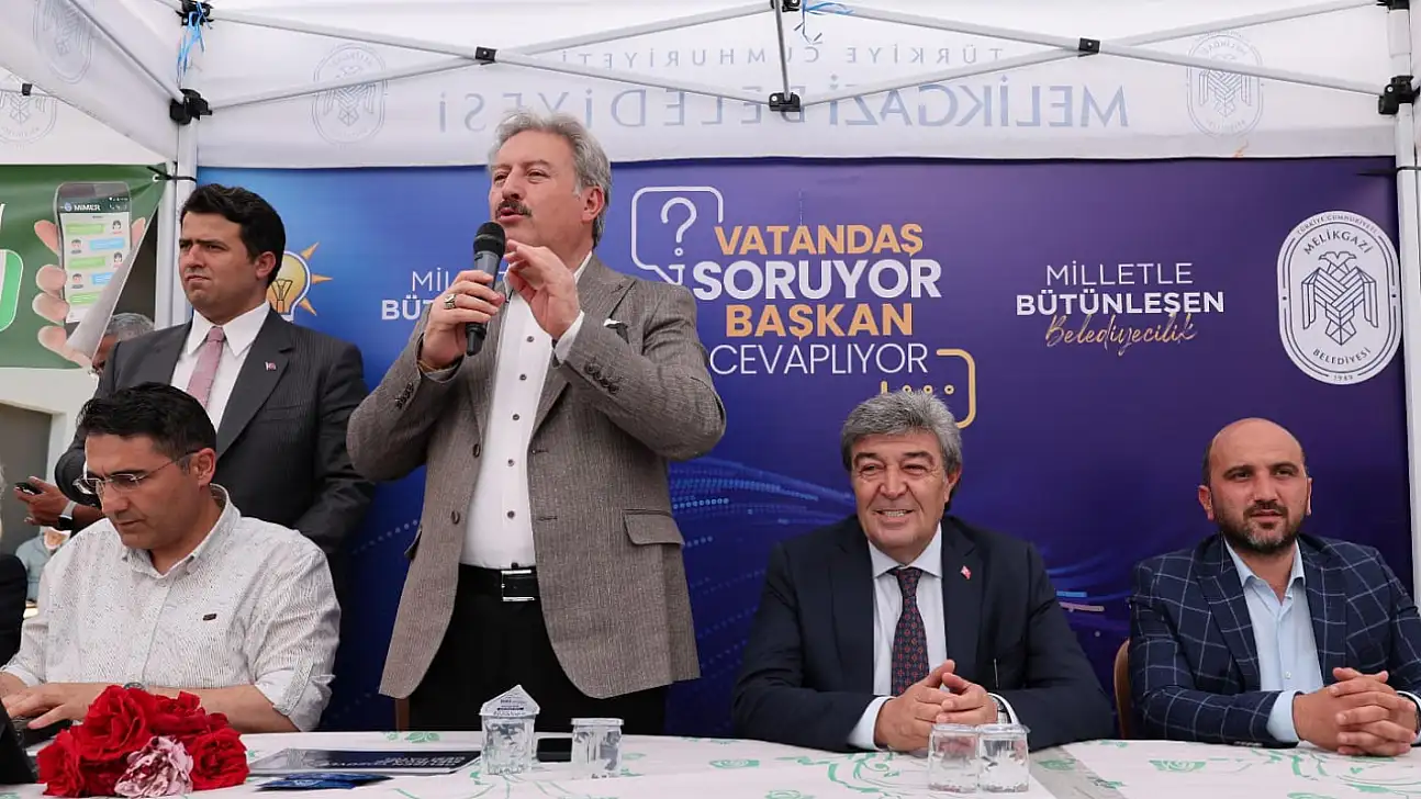 Gesi Fatih Mahallesi'nde dikkat çeken buluşma