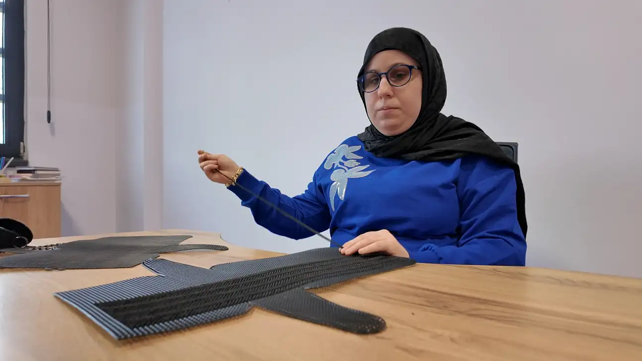 Görme engelli öğrenci Beyzanur, Kayseri'de hayata bakın nasıl tutundu