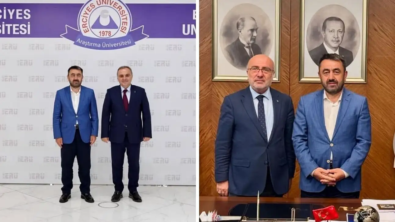 Hacdan dönen Rektörlere anlamlı ziyaret