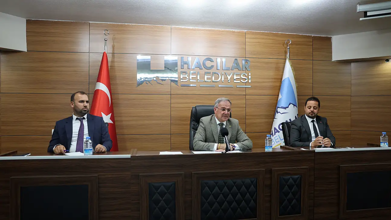 Hacılar Belediyesi temmuz ayı toplantısında neler konuştu?