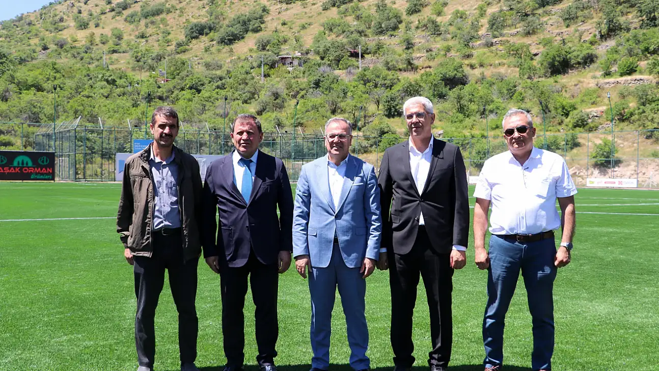 Hacılar Stadyumu yenilendi