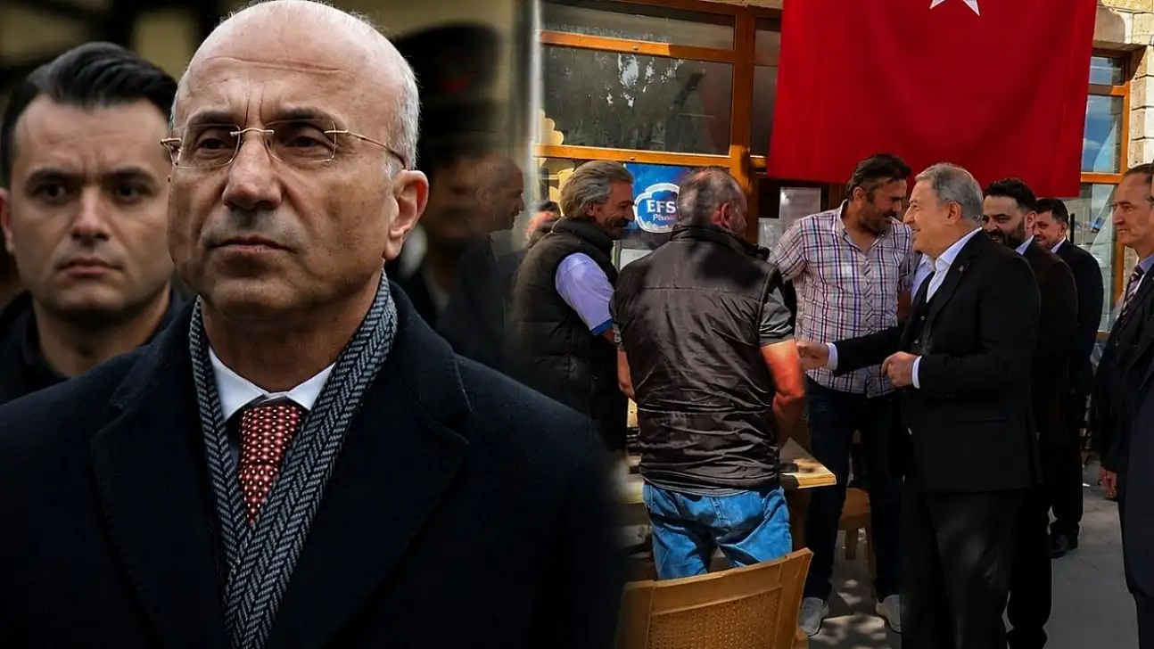 Hulusi Akar da gitmişti Aşkın Genç tepki gösterdi